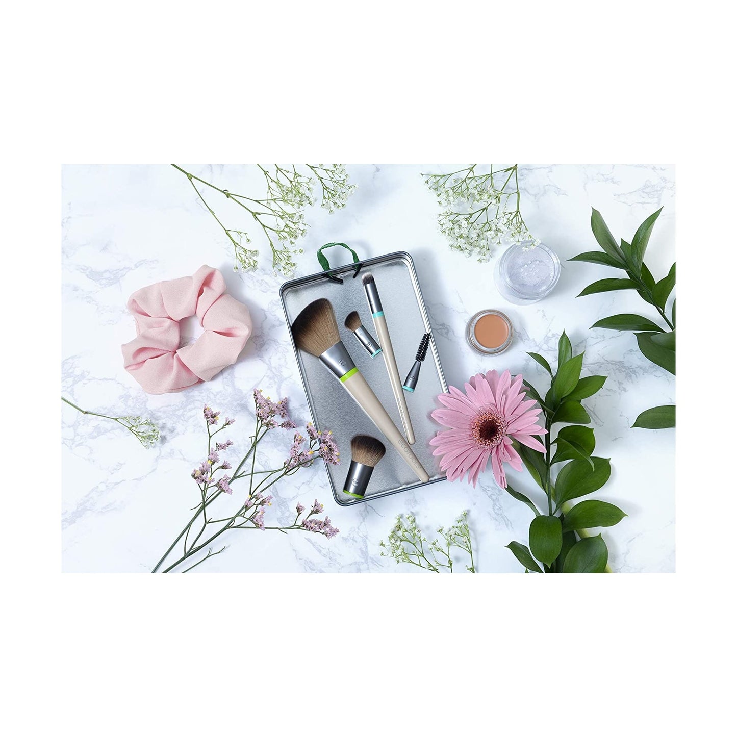 EcoTools Interchangeables Daily Essentials Total Face Makeup Brush Kit