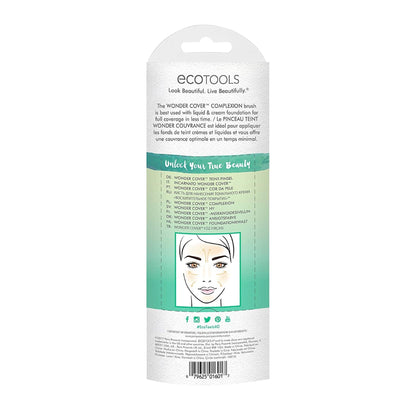 EcoTools Wonder Cover Complexion Foundation Makeup Brush 1pc