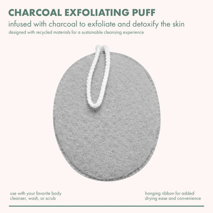 EcoTools Charcoal Exfoliating Puff
