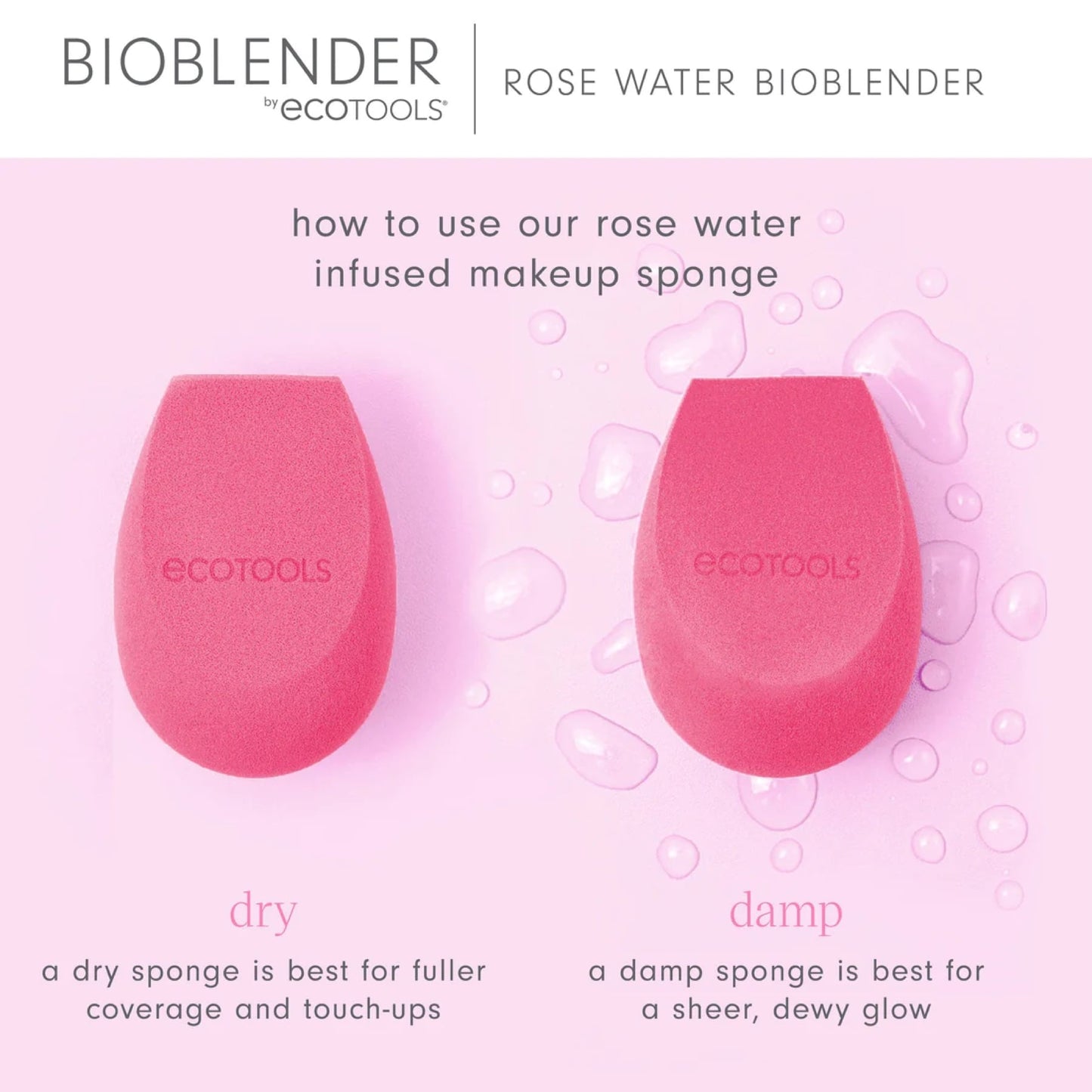 EcoTools Rose Water Bioblender 1pc