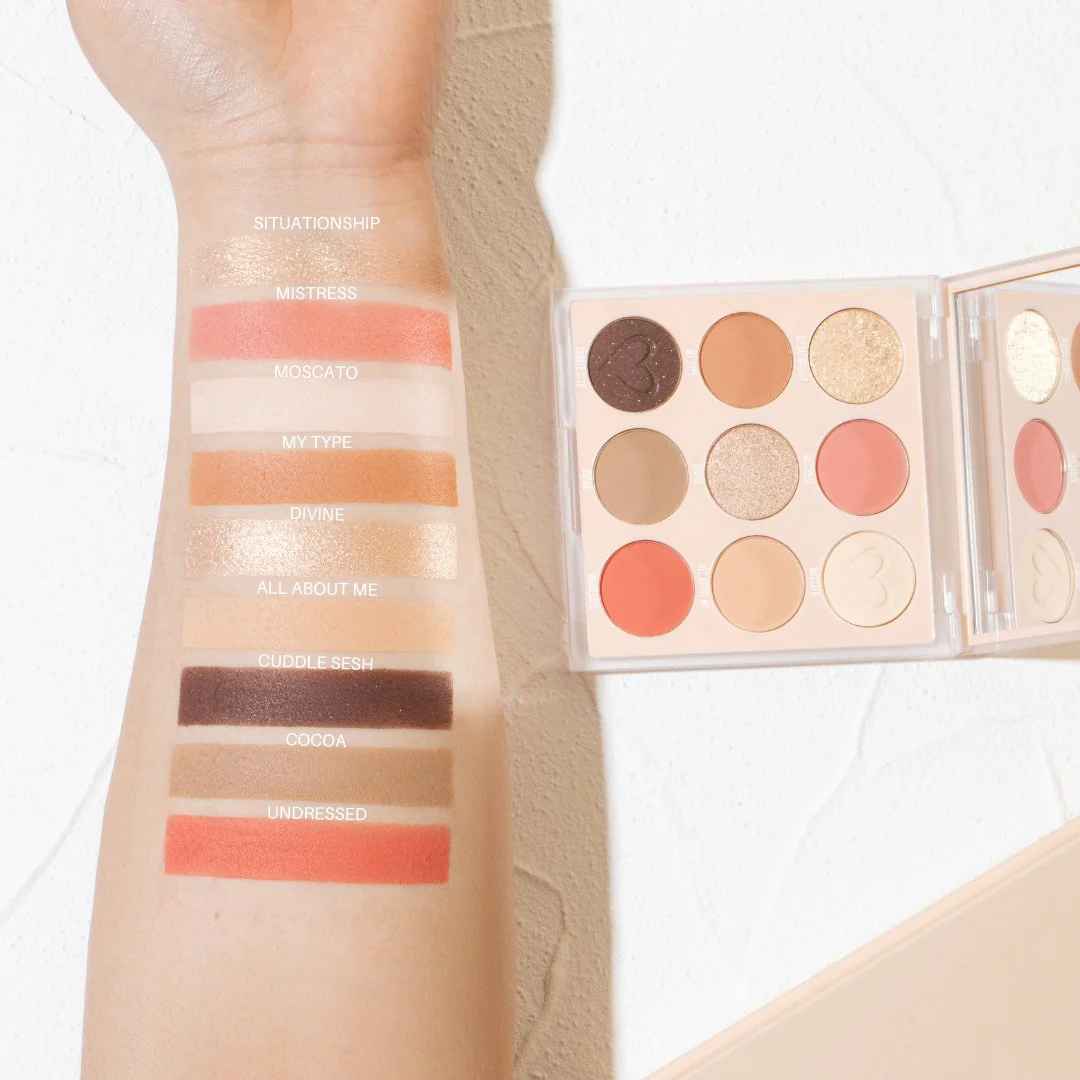 Beauty Creations Nude X 9-color Mini Eyeshadow Palette – Unseen