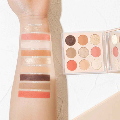 Beauty Creations Nude X 9-color Mini Eyeshadow Palette – Unseen
