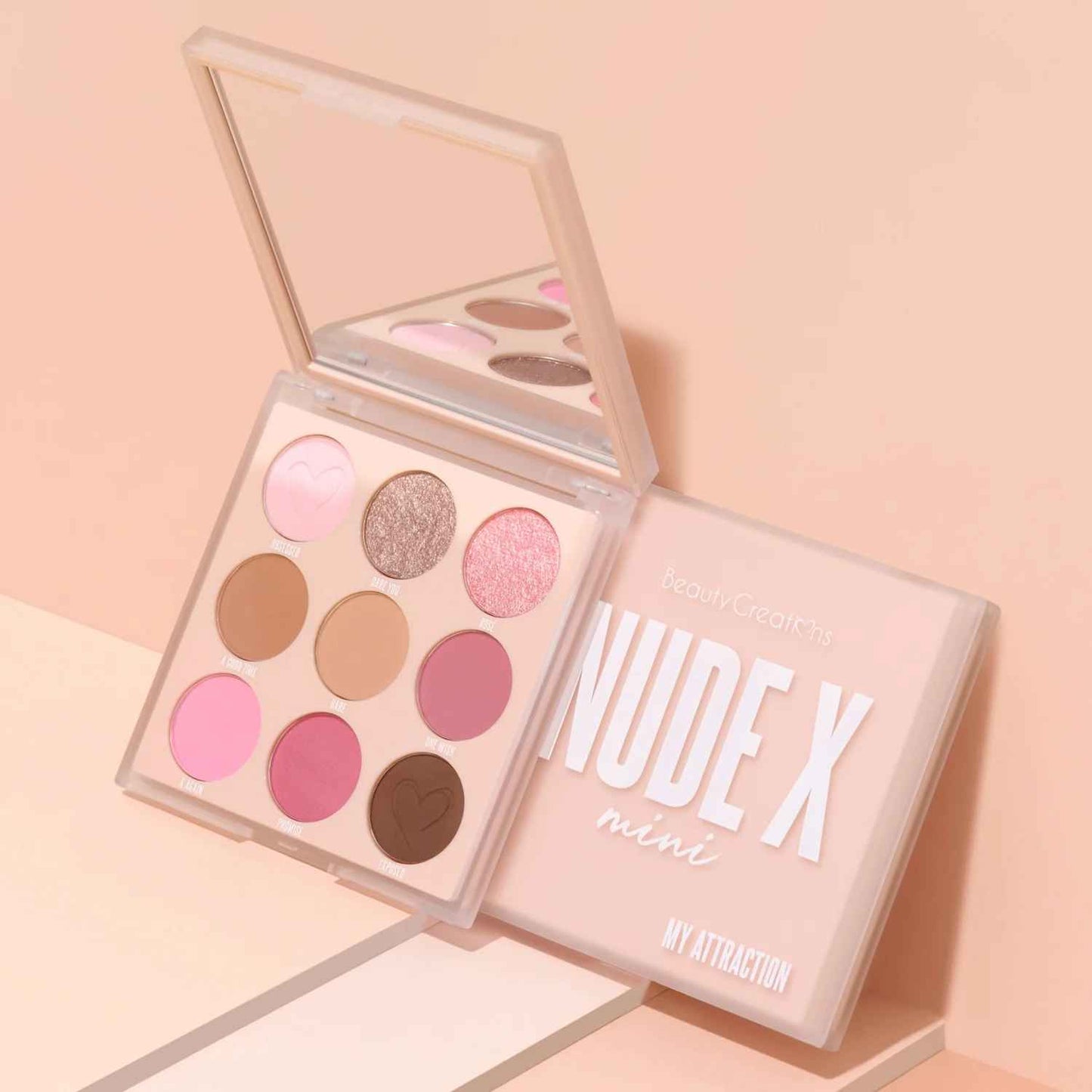 Beauty Creations Nude X 9-color Mini Eyeshadow Palette – My Attractive