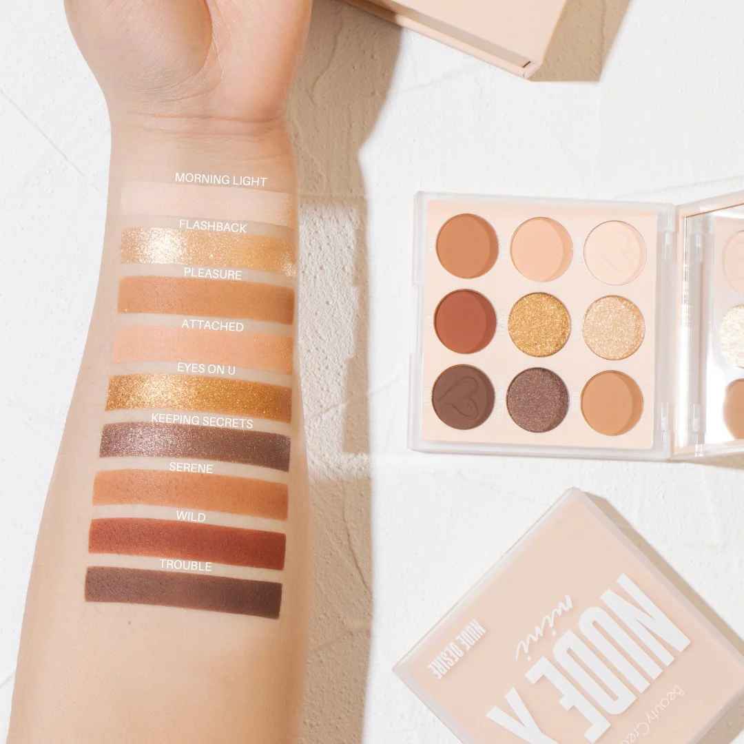 Beauty Creations Nude X 9 Color Eyeshadow Palette Nude Desire