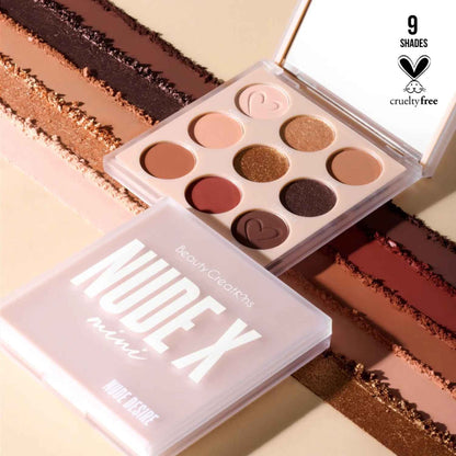 Beauty Creations Nude X 9 Color Eyeshadow Palette Nude Desire