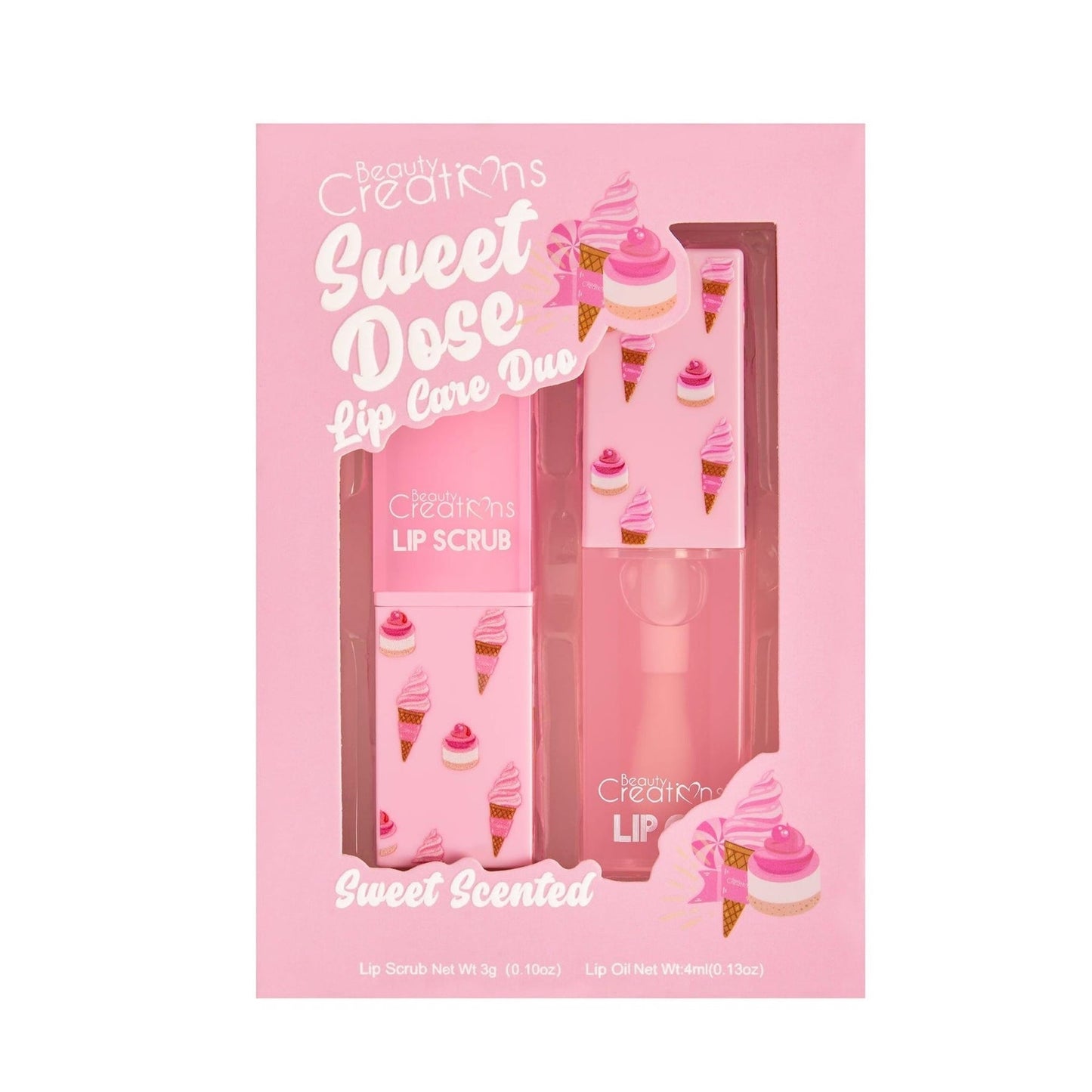 Beauty Creations Lip Oil & Lip Scrub Duo Refill