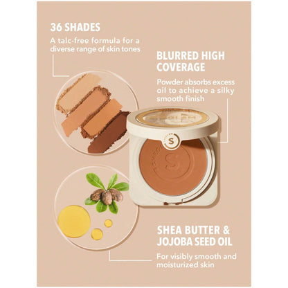 Sheglam High Coverage Powder Foundation 11g