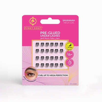 Pinky Goat Savannah Pre-glued Under Lashes