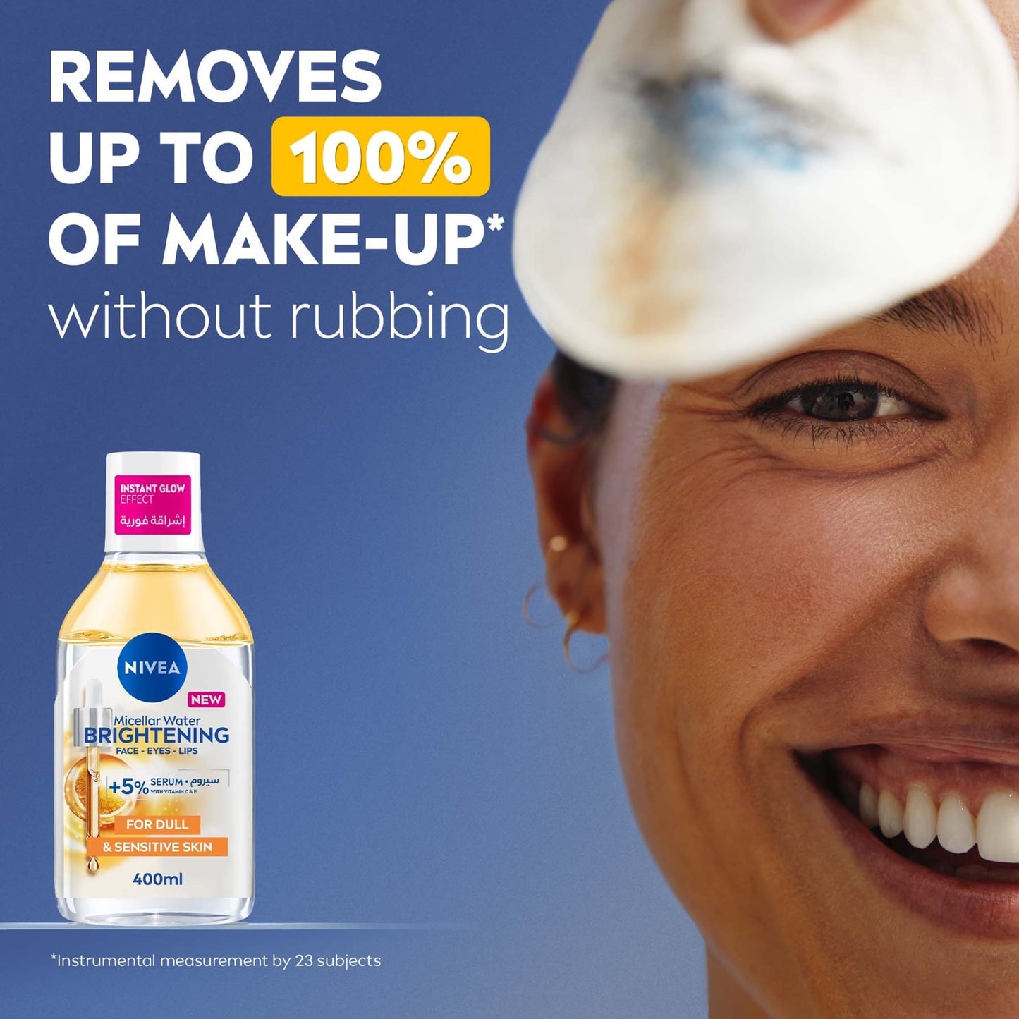 Nivea Brightening Micellar Water Cleanses and Brightens 400ml