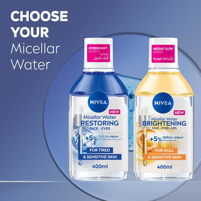 Nivea Brightening Micellar Water Cleanses and Brightens 400ml