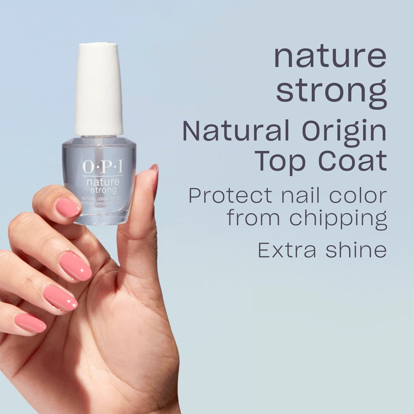 Opi Nature Strong Natural Origin Lacquer Top Coat 15ml
