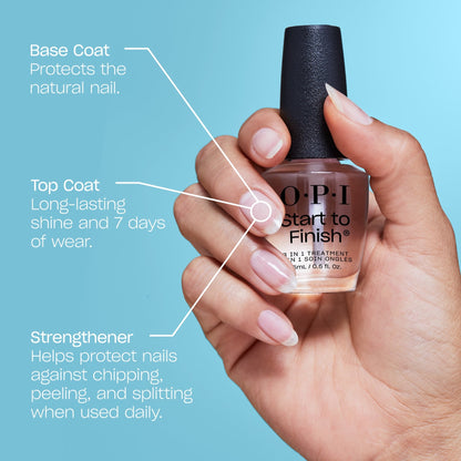 Opi Start To Finish Nail Treatment 15ml