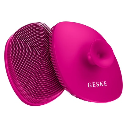 Geske Facial Brush 4-in-1 Soft Silicone Magenta