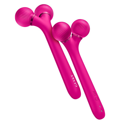 Geske Sonic Facial Roller 4-in-1 Facial Dermasmooth Stimulator Magenta