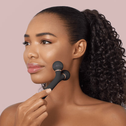 Geske Sonic Facial Roller 4-in-1 Facial Dermasmooth Stimulator Gray