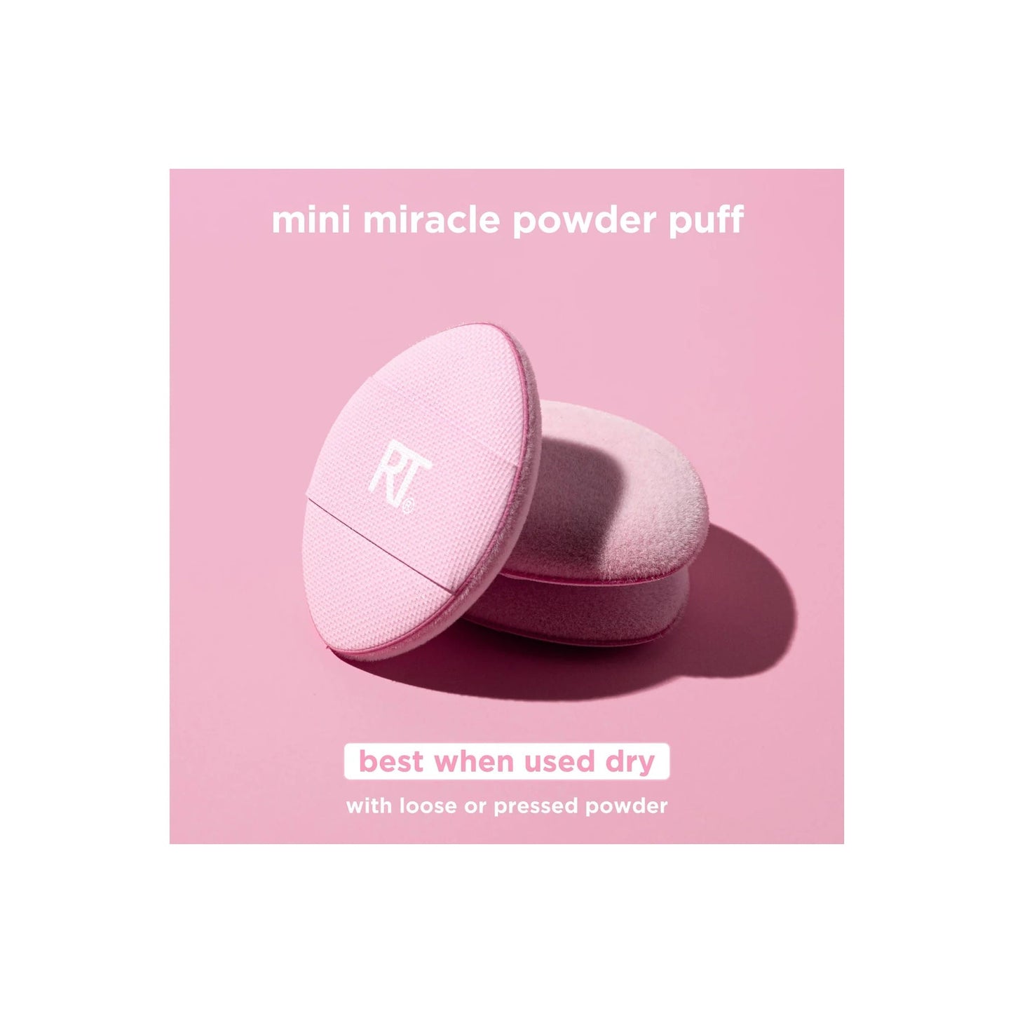 Real Techniques Mini Miracle Powder Puff Trio, 3 Count