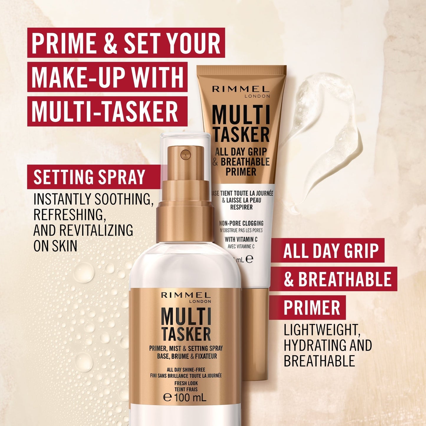 Rimmel Multi-tasker Wake Me Up Foundation & Concealer