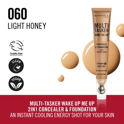 Rimmel Multi-tasker Wake Me Up Foundation & Concealer