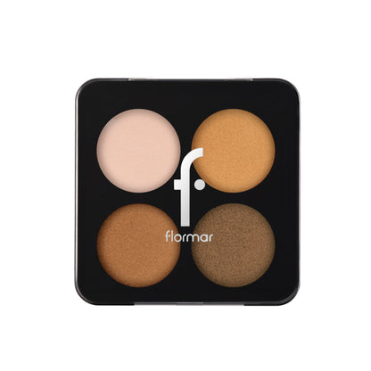 Flormar Color Palette Eyeshadow - 4 shades