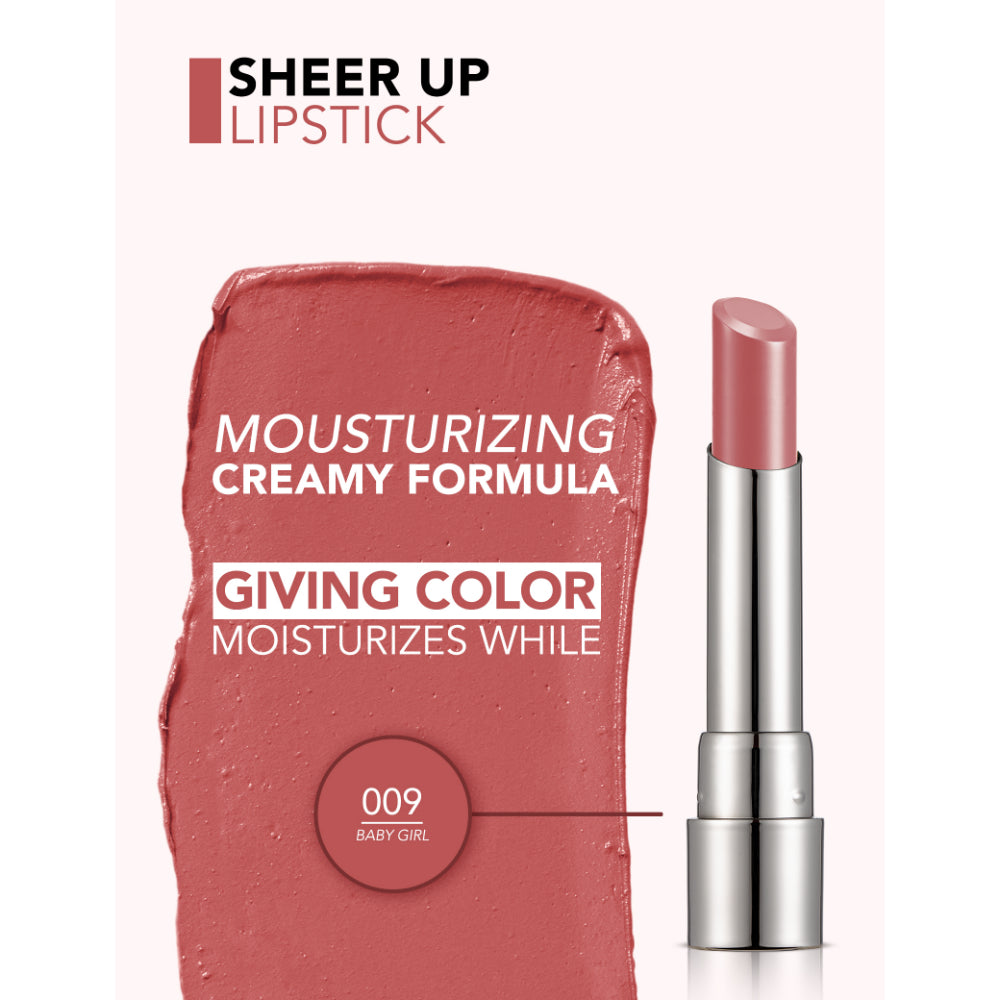 Flormar New Sheer Up Lipstick