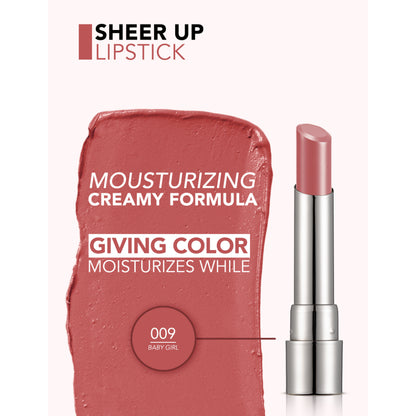 Flormar New Sheer Up Lipstick