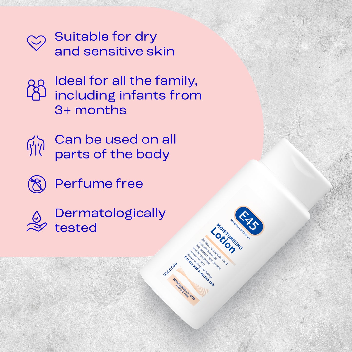 E45 Moisturising Body Lotion 200ml