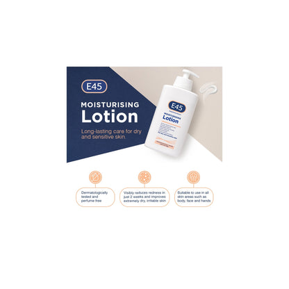E45 Moisturising Body Lotion 500ml