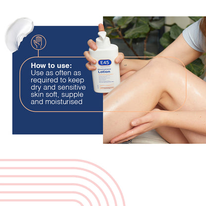 E45 Moisturising Body Lotion 500ml