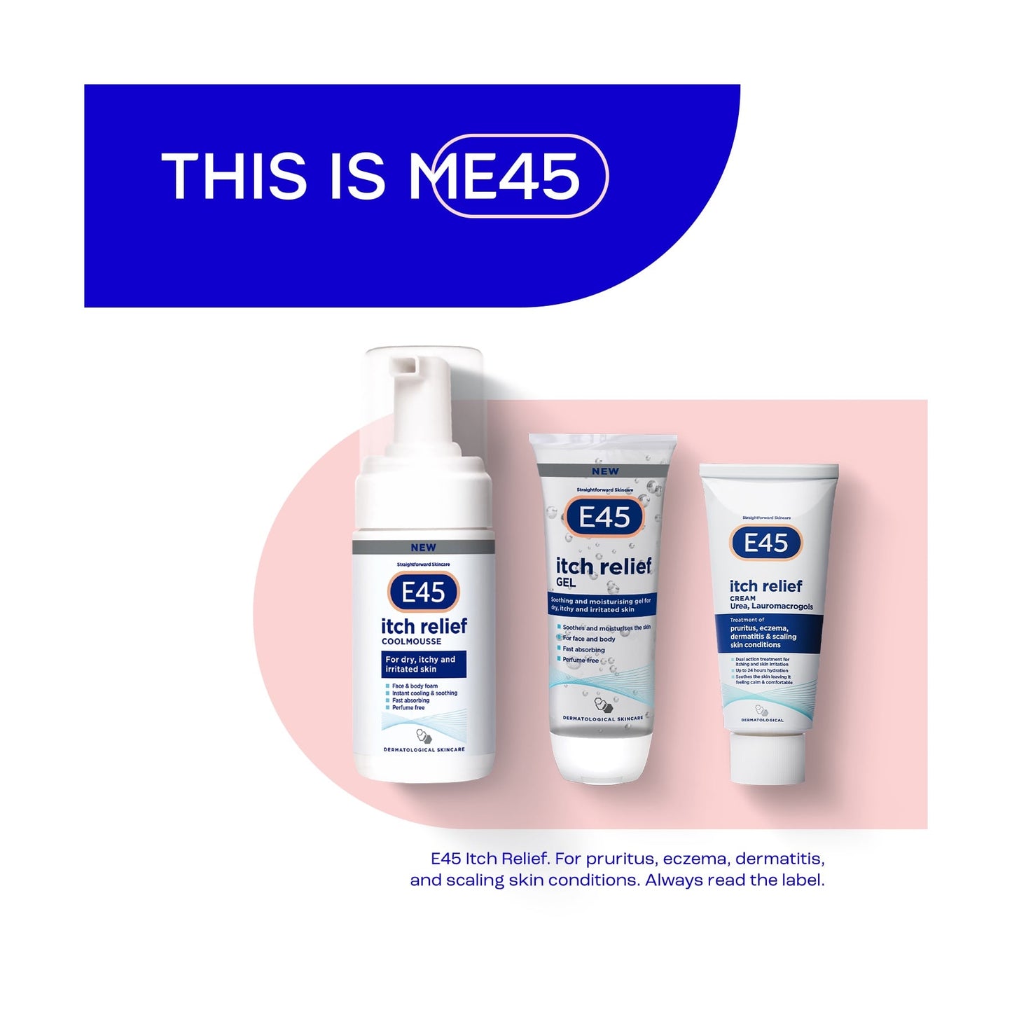 E45 Itch Relief Coolmousse 100ml