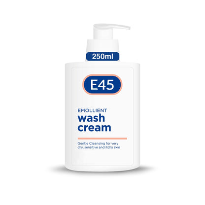 E45 Emollient Hand Wash Cream 250ml