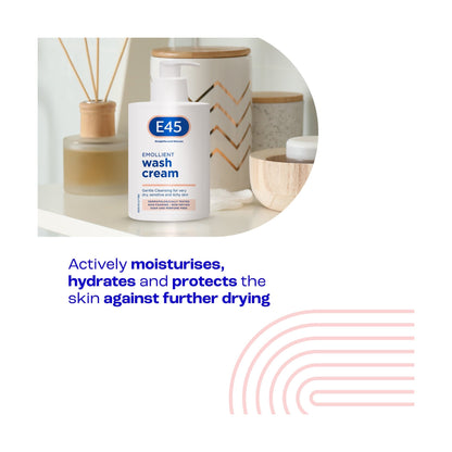 E45 Emollient Hand Wash Cream 250ml