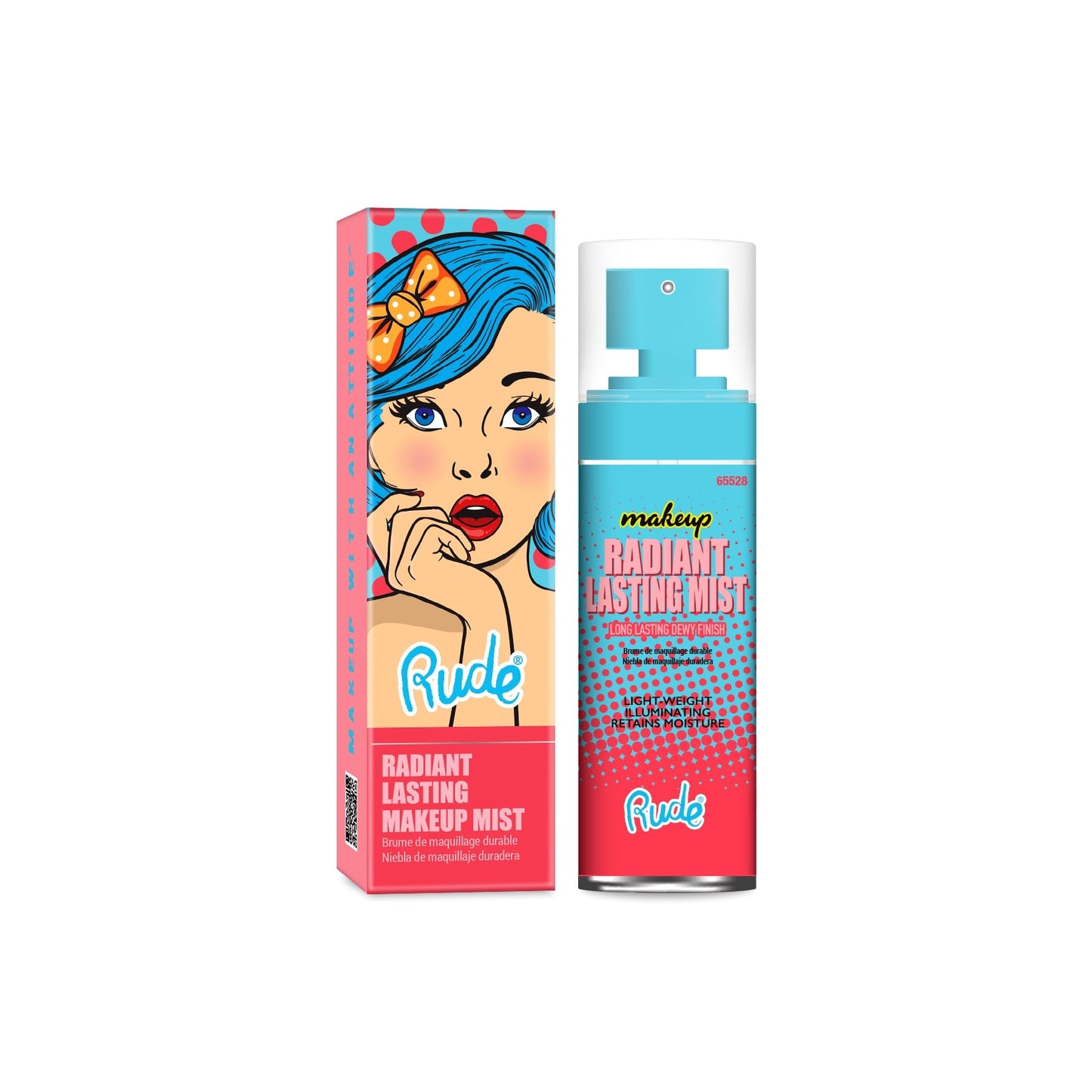 Rude Radiant Lasting Makeup Mist