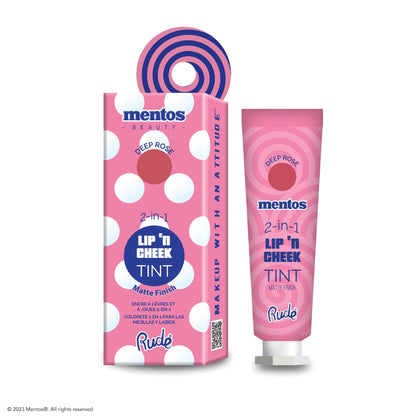 Rude Mentos 2 in 1 Lip'n Cheek Tint