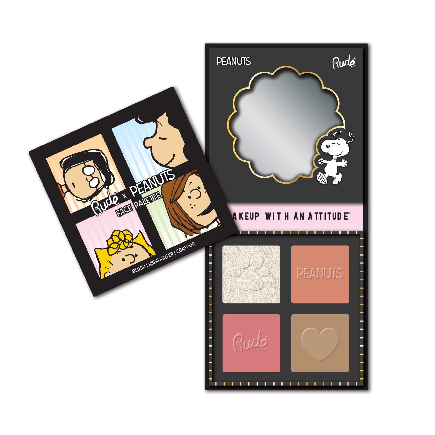 Rude Peanuts Face Palette – Watsons