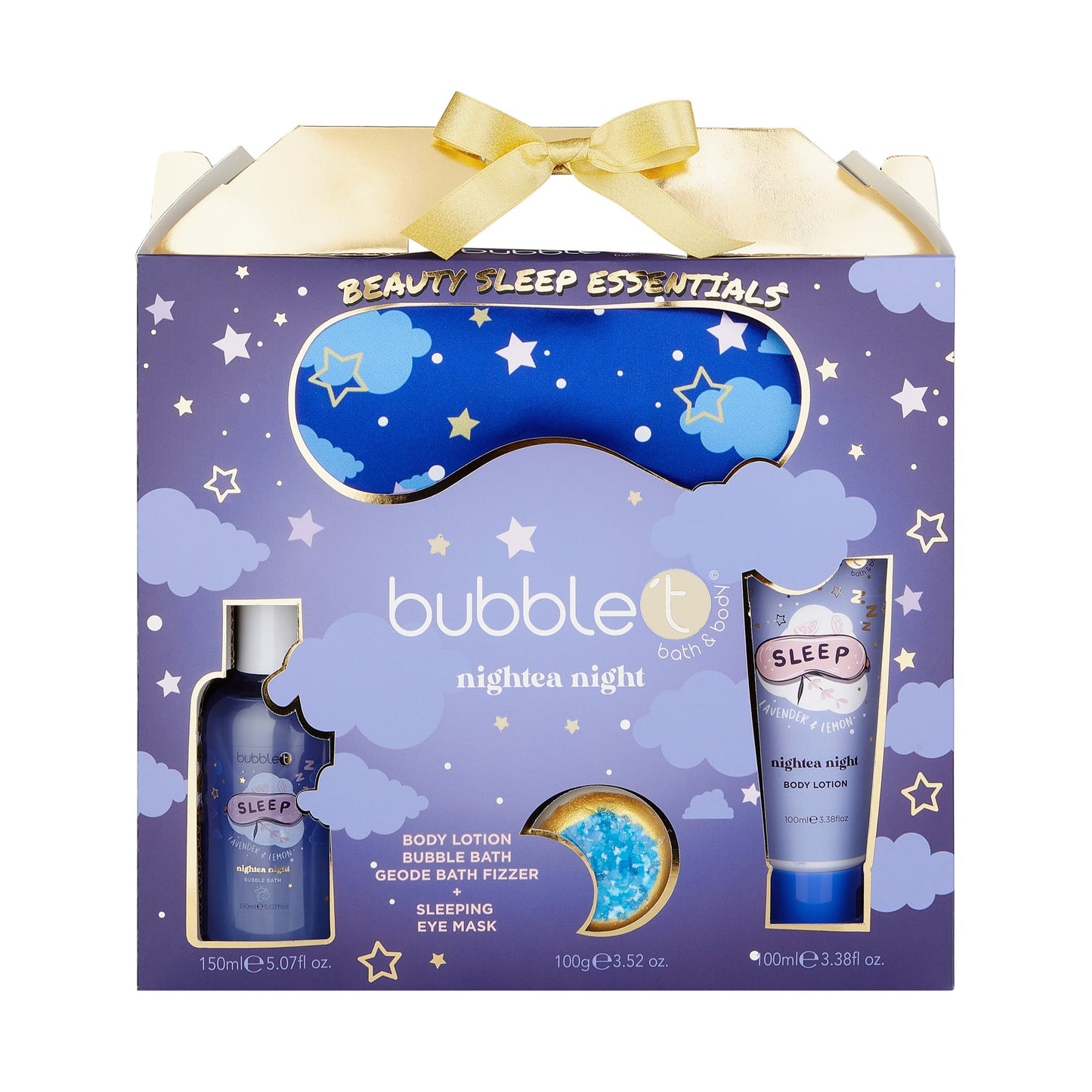 Bubble T Sleep Gift Set with Handle