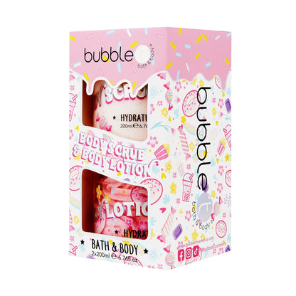 Bubble T Sweetea Body Scrub & Body Lotion Set