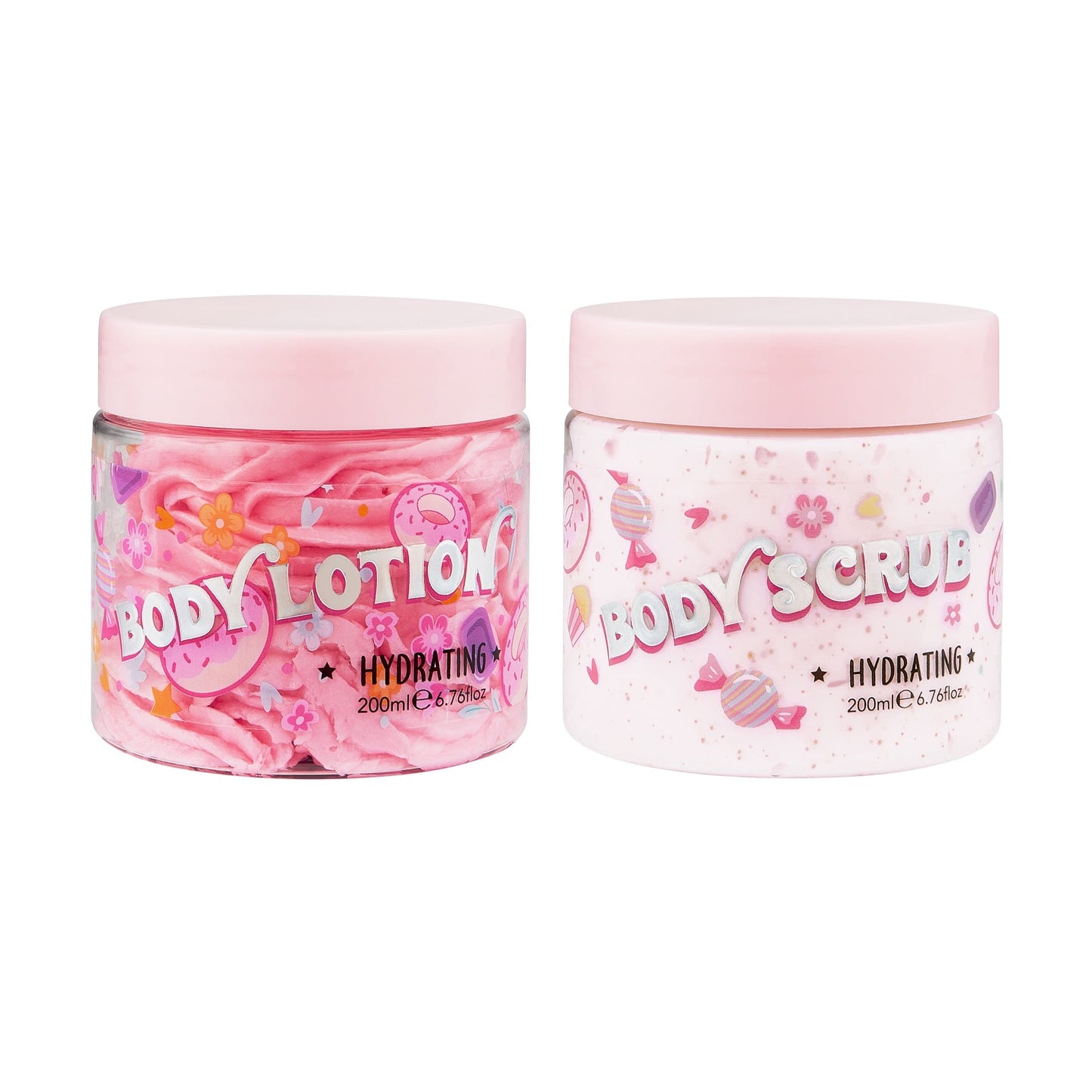 Bubble T Sweetea Body Scrub & Body Lotion Set