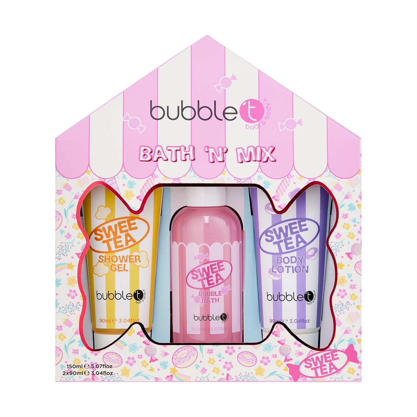 Bubble T Sweetea Bath shower set