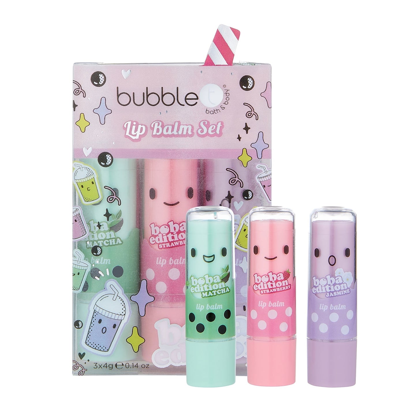 Bubble T Boba Lip Balm Set