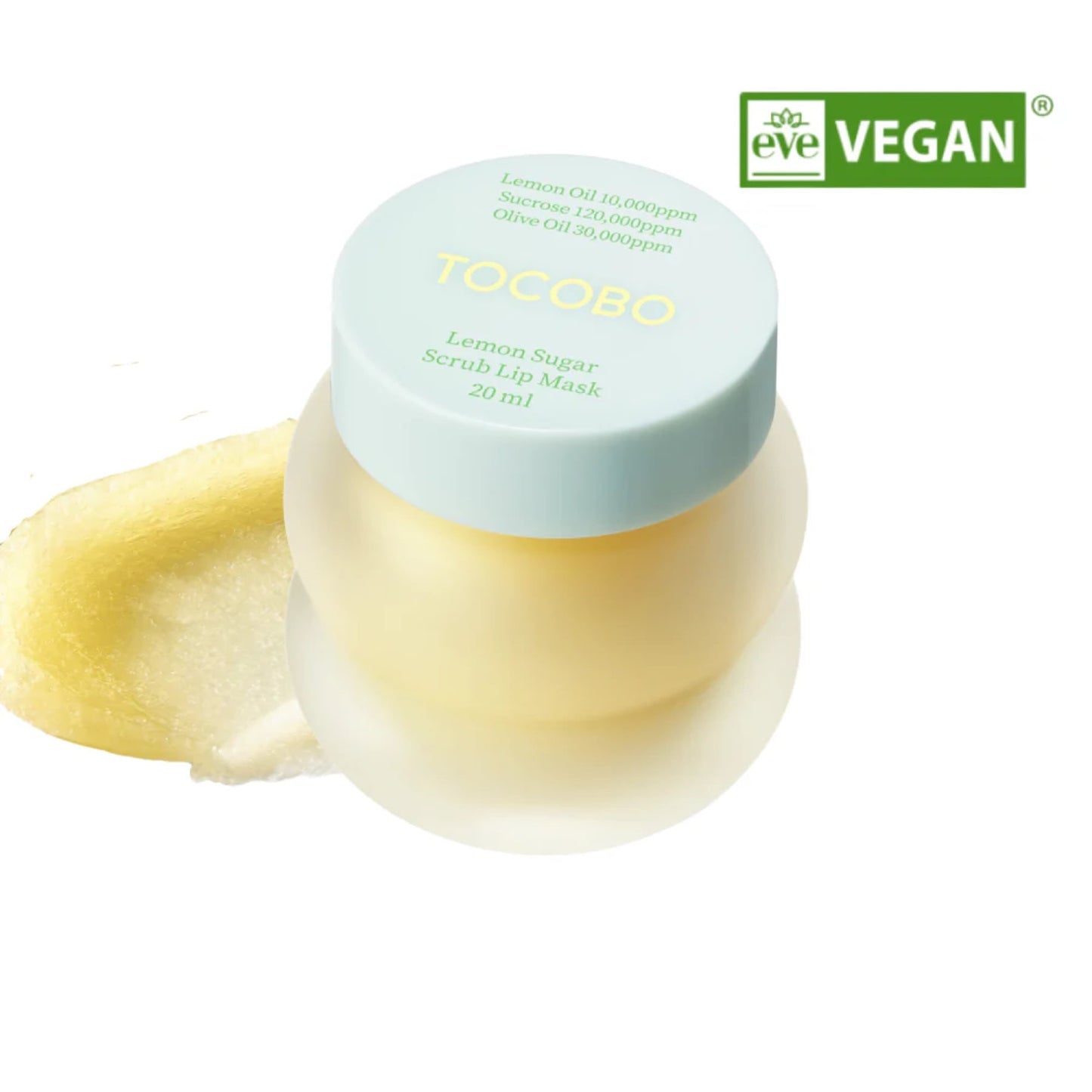 Tocobo Lemon Sugar Scrub Lip Mask