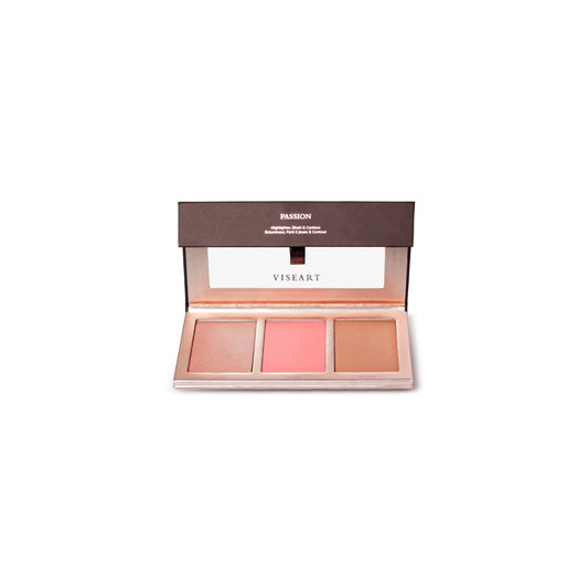 Viseart 3 Color Highlighter, Blusher & Contour
