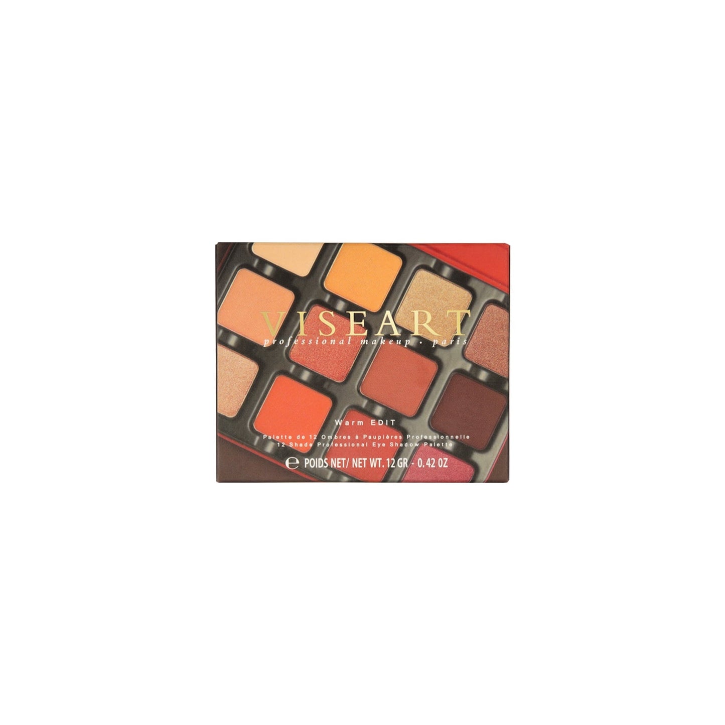 Viseart 12 Color Edit Eyeshadow Palette