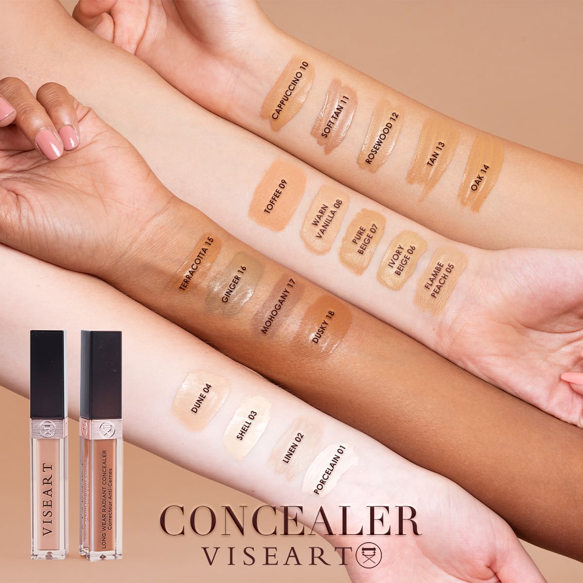 Viseart Long Wear Radiant Concealer