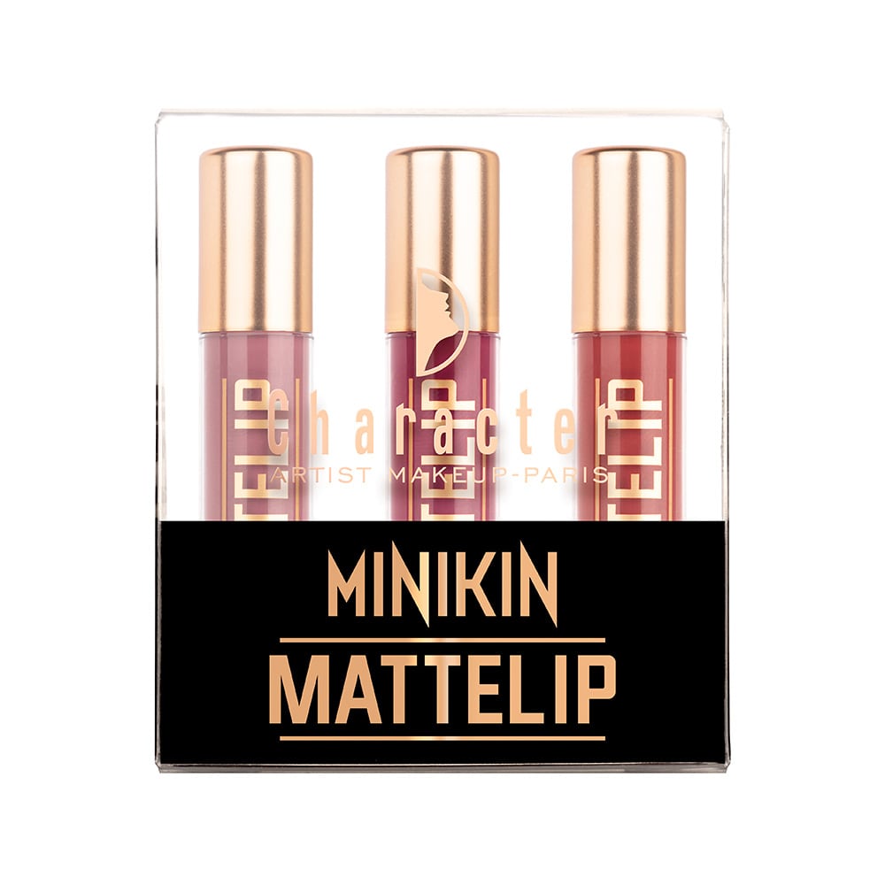 Character Minikin Mtelip Combo Lip Gloss 3Pc
