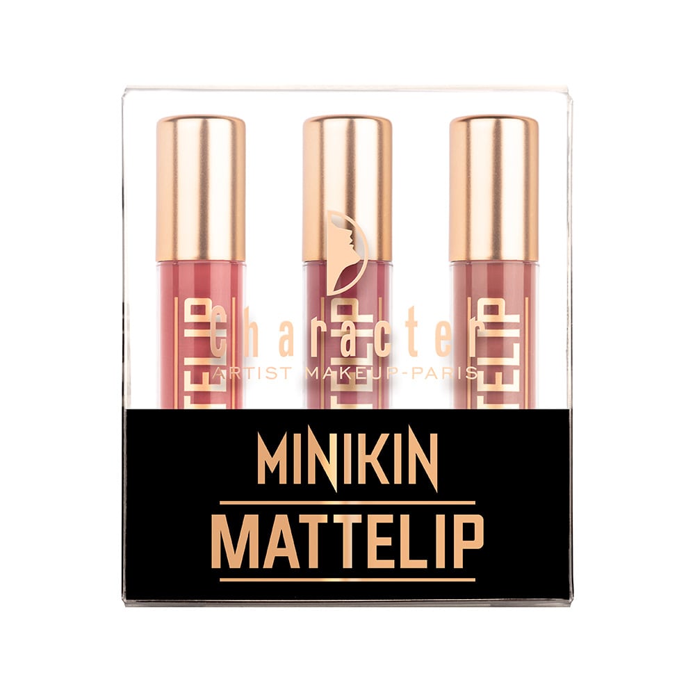 Character Minikin Mtelip Combo Lip Gloss 3Pc