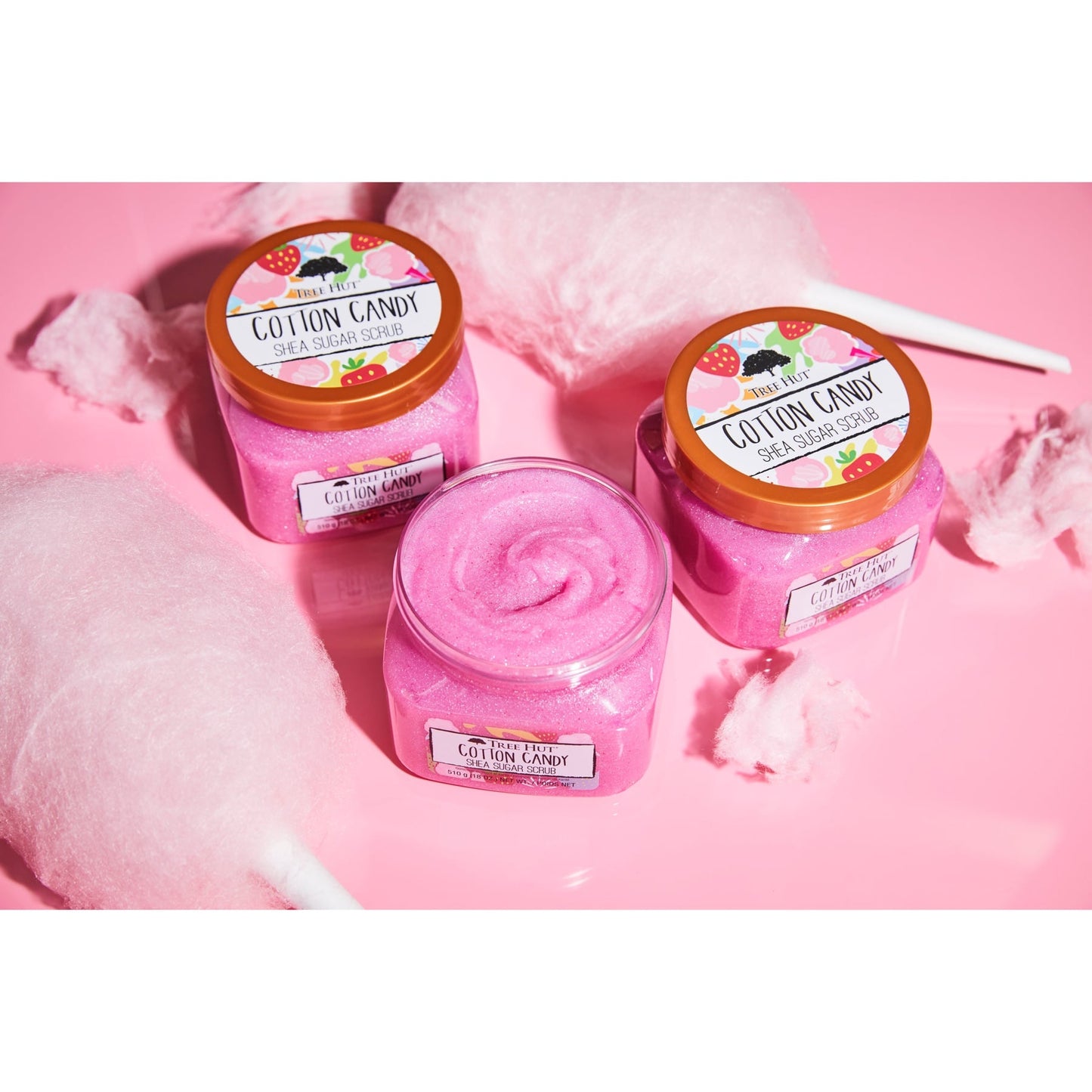 Tree Hut Coton Candy Shea Suger Scrub 510g