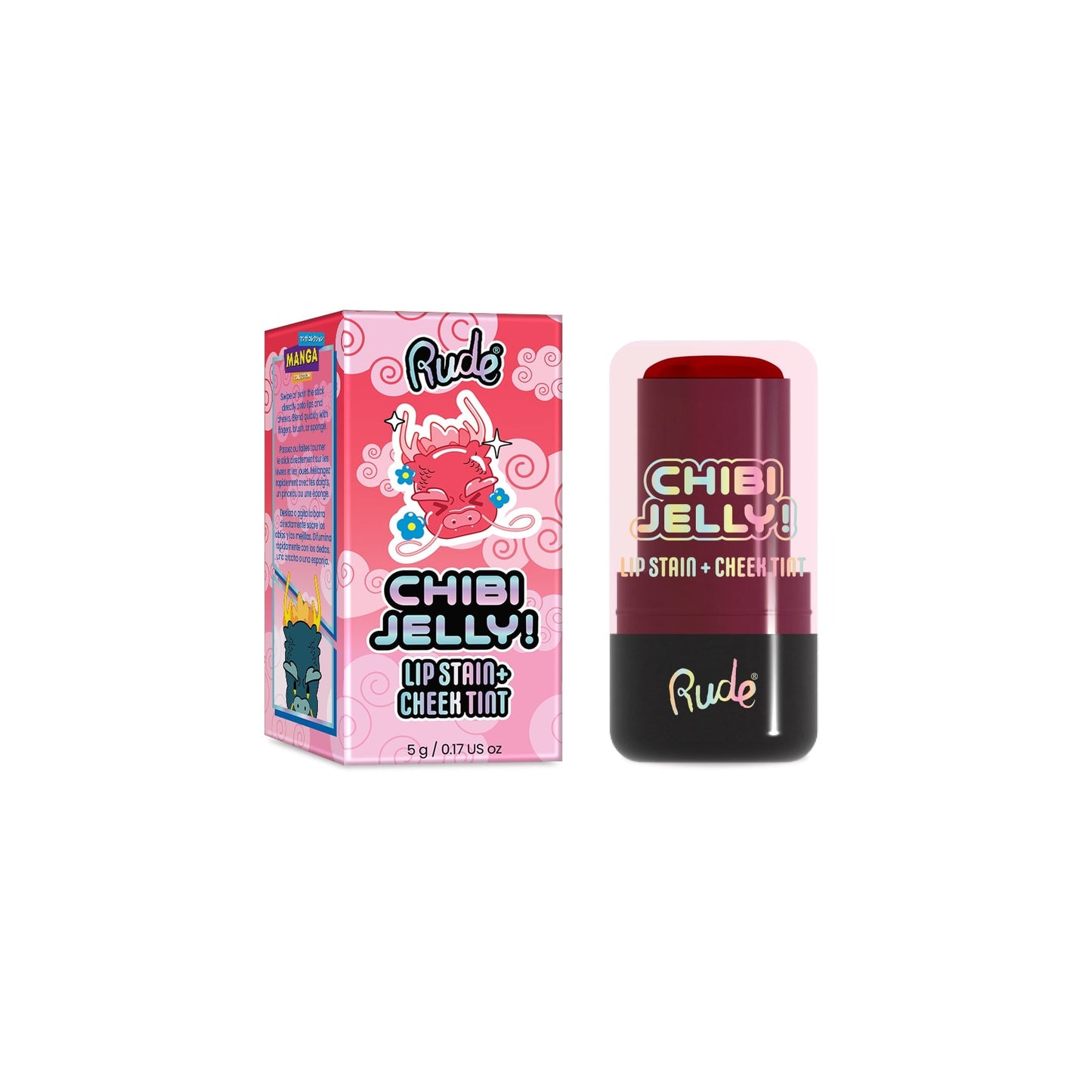 Rude Chibi Manga Collection Chibi Jelly! Lip Stain + Cheek Tint