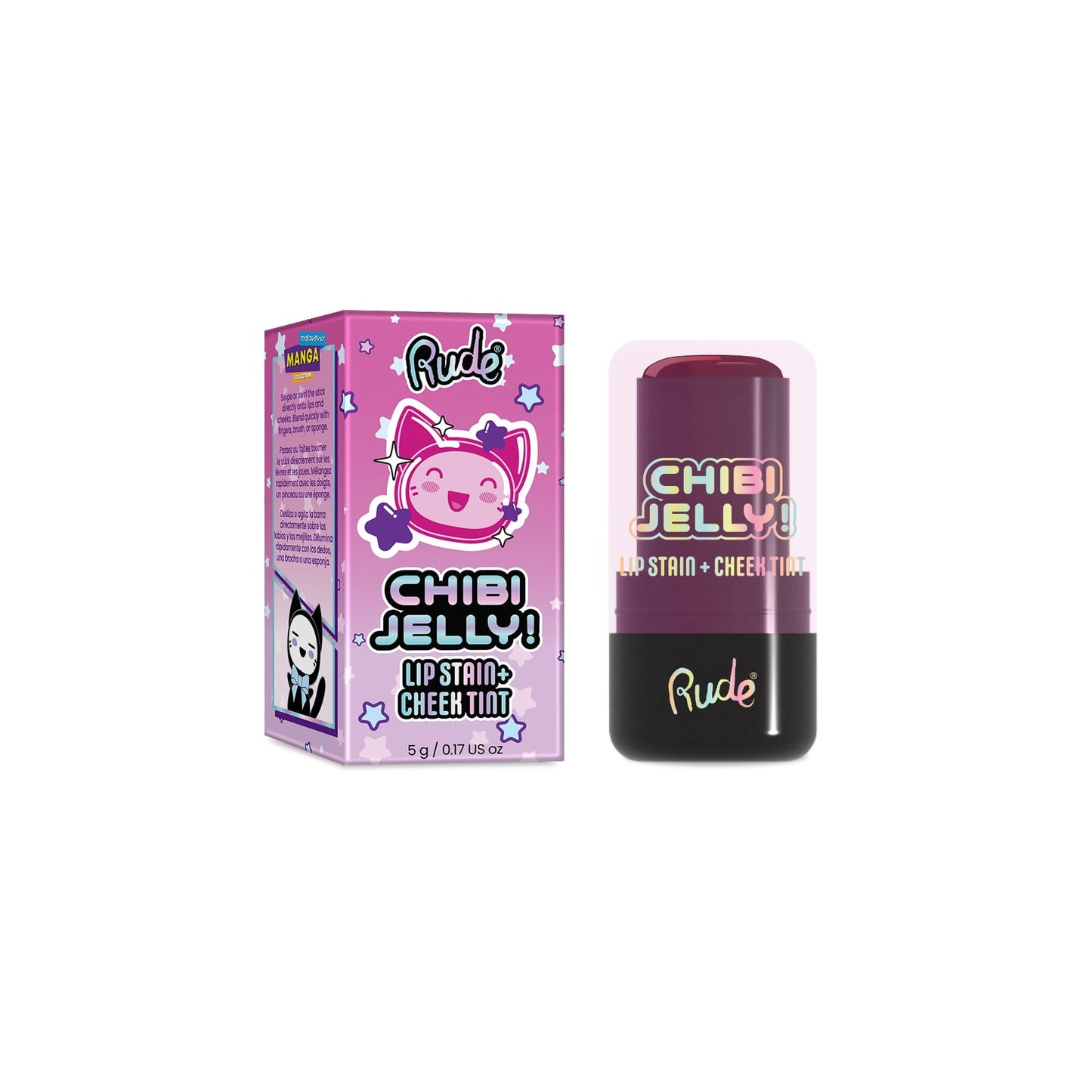 Rude Chibi Manga Collection Chibi Jelly! Lip Stain + Cheek Tint