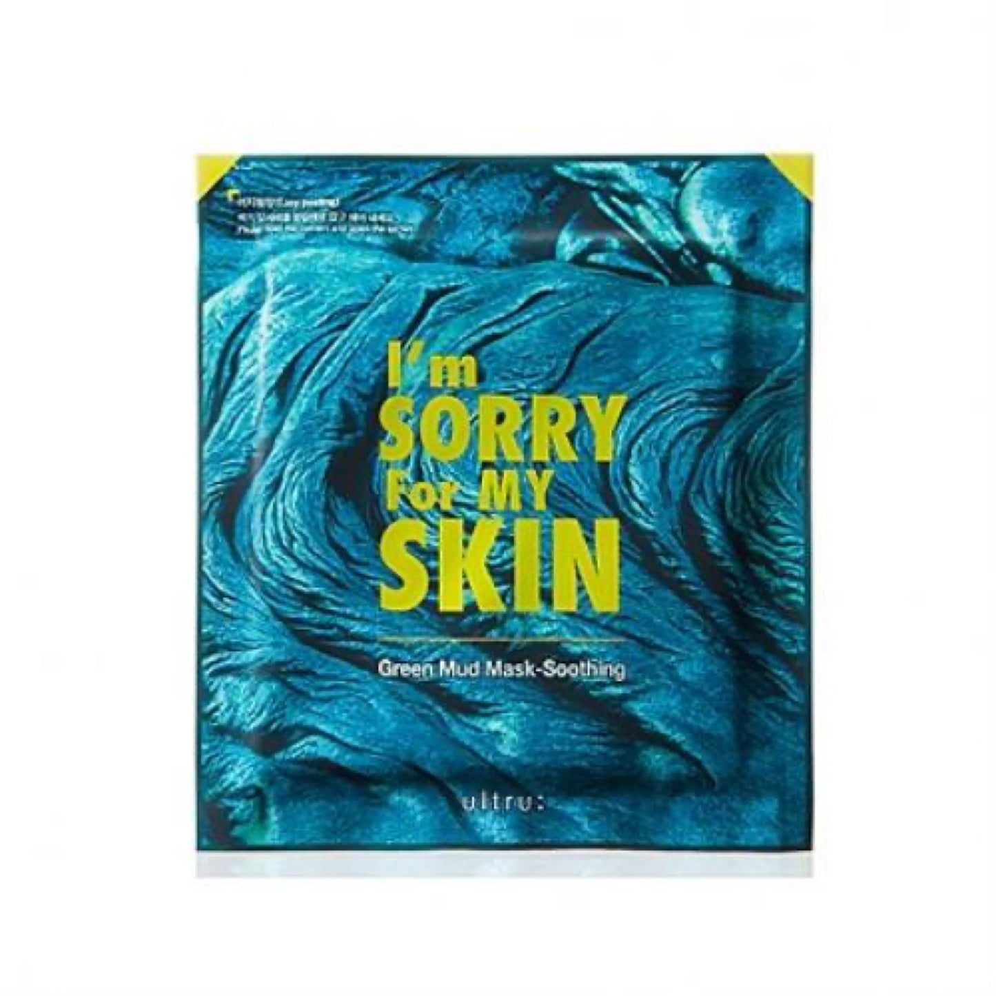 I'm Sorry for My Skin Green Mud Mask-soothing 1ea