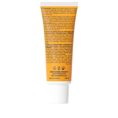 Isispharma Uveblock Spf50+ Dry Touch Light Tinted  40ml